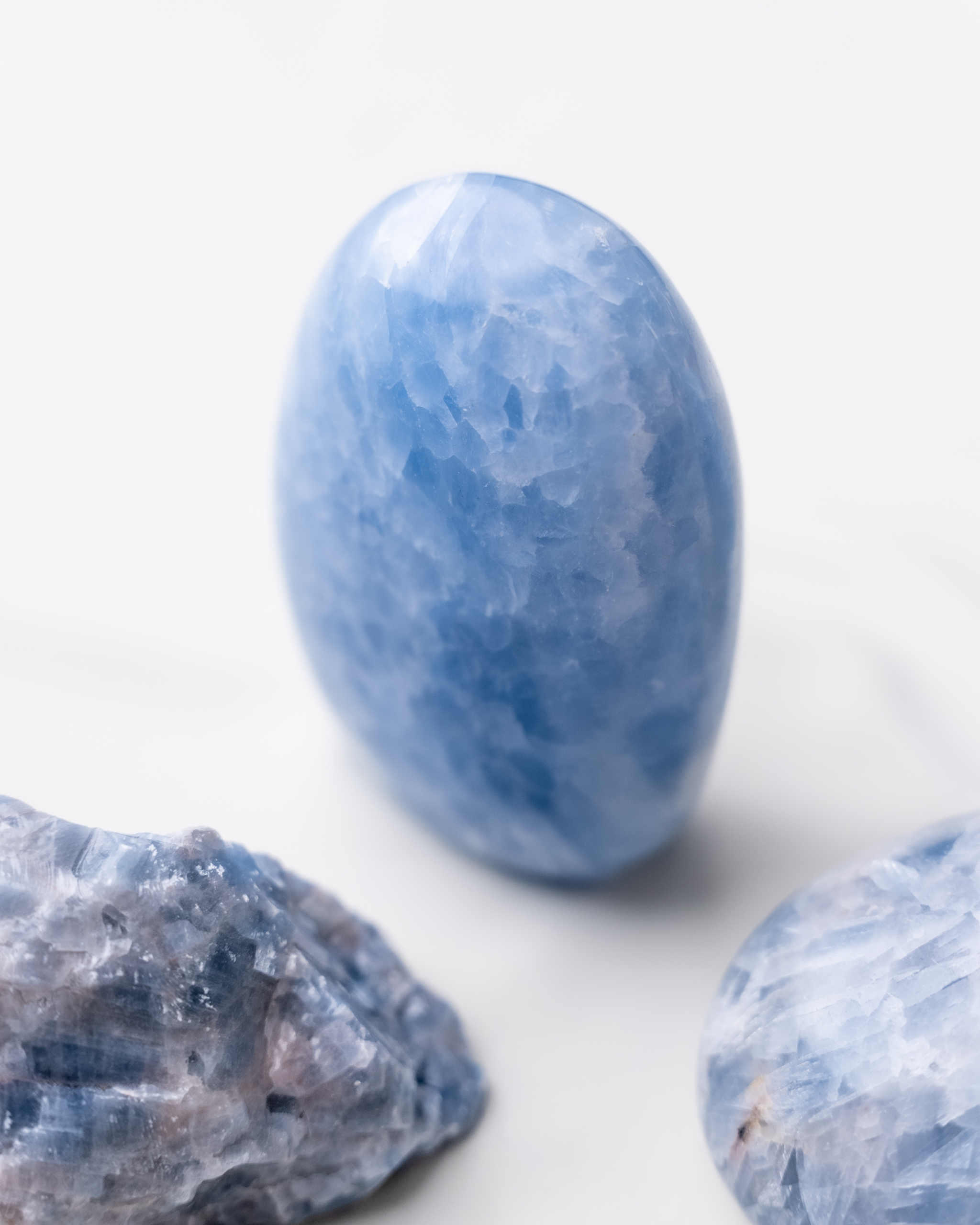 blauwe calciet