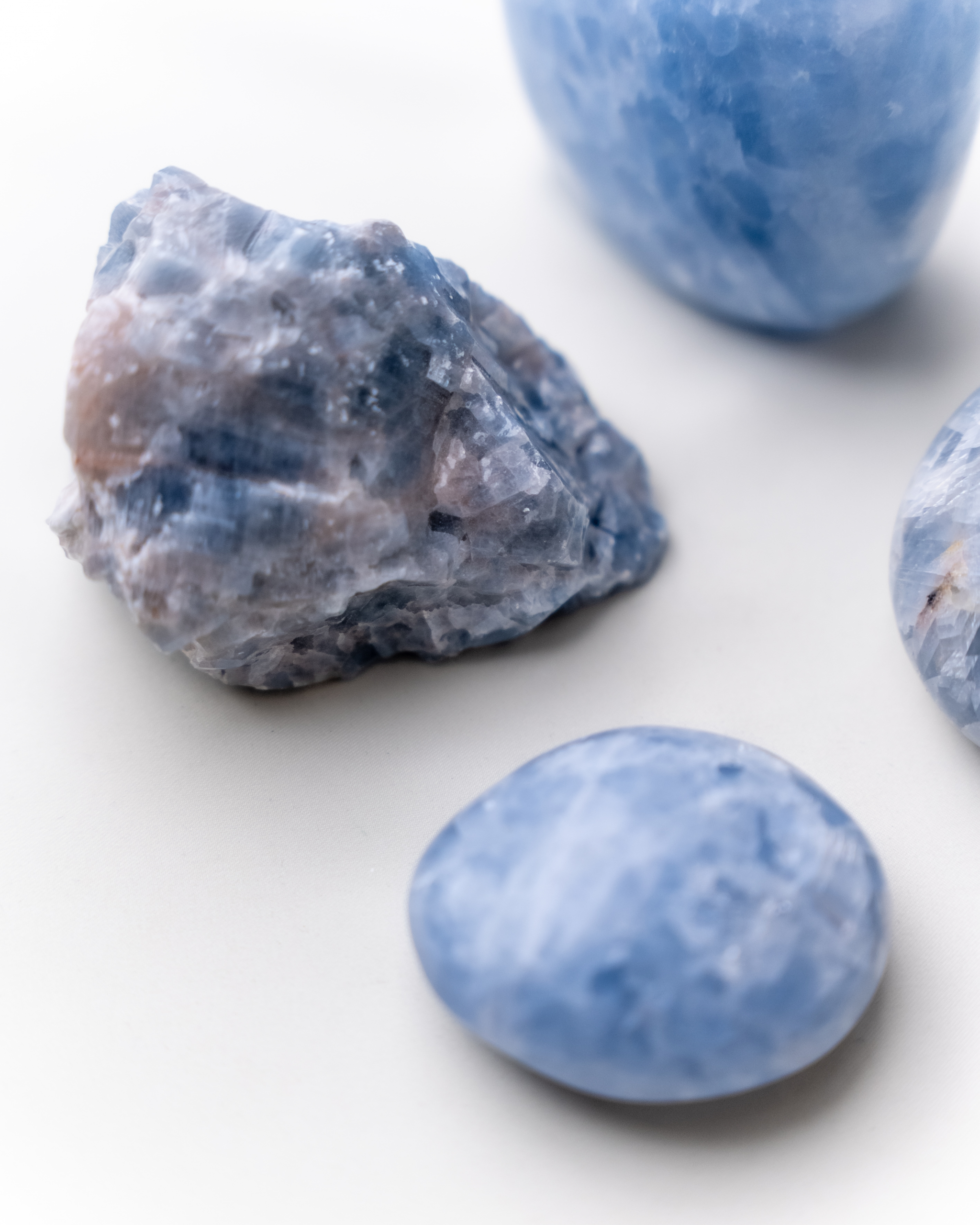 blauwe calciet