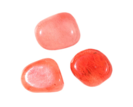 Cherry opaal knuffelsteen