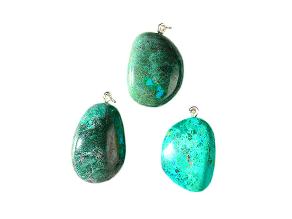 Verslinden Harmonie Leerling Chrysocolla hanger | edelstenen en mineralen kopen