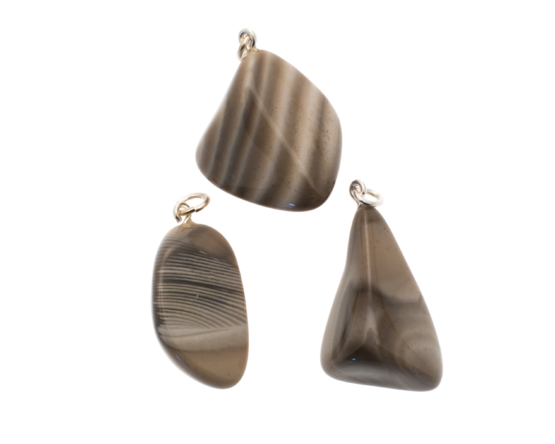 Flint chalcedoon hanger