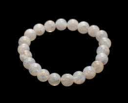 witte maansteen armband