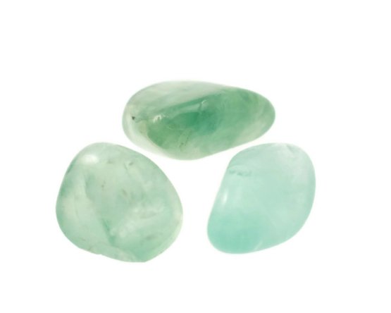 groene fluoriet knuffelsteen