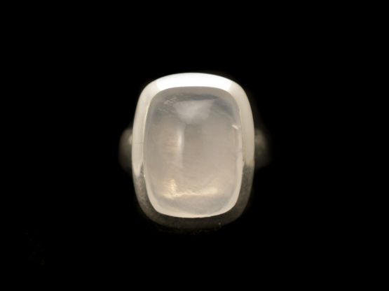 Azeztuliet ring rechthoekig maat 15