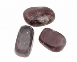 paarse chalcedoon knuffelsteen
