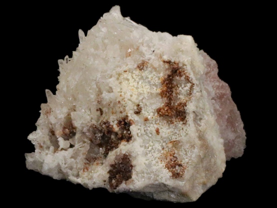 morganiet met lemurische bergkristal