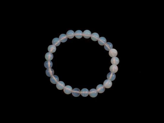 Opaliet armband 0,8 cm
