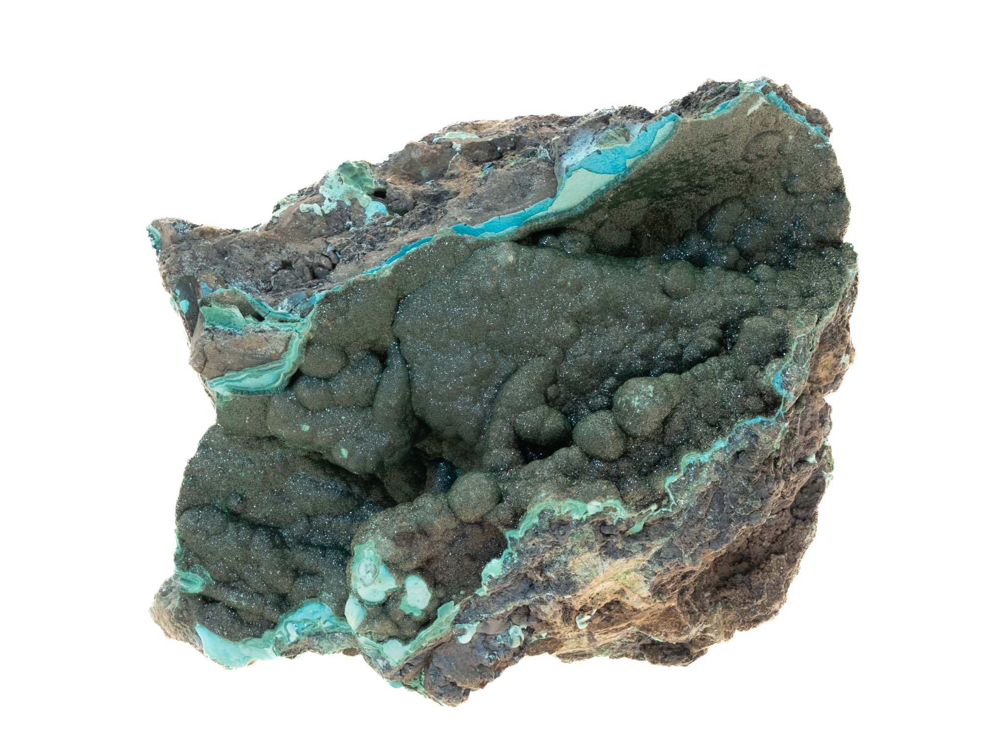 rekruut parfum Verlichten Malachiet ruw met Chrysocolla | Edelstenen en mineralen kopen