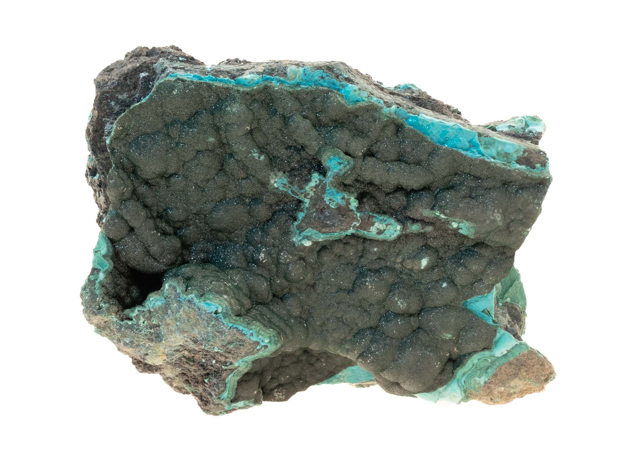 rekruut parfum Verlichten Malachiet ruw met Chrysocolla | Edelstenen en mineralen kopen