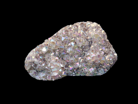 Angel aura kwarts cluster