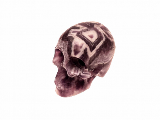 Chevron amethist schedel