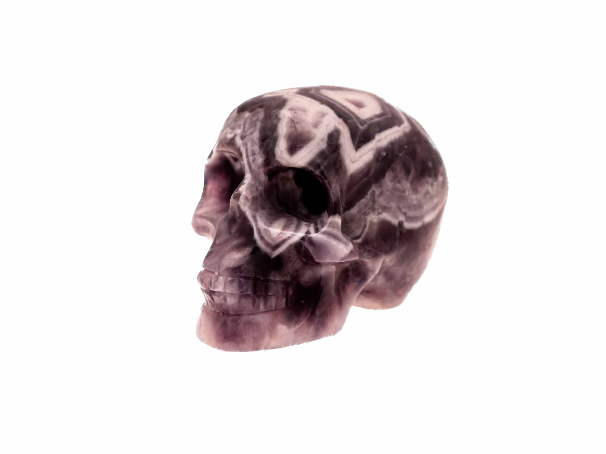 Chevron amethist schedel