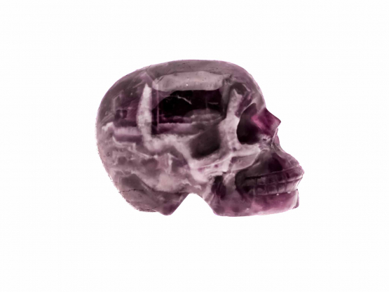 Chevron amethist schedel
