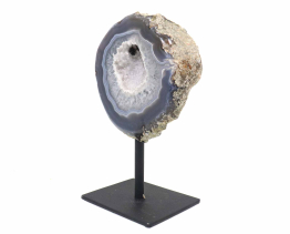 Agaat geode op staander