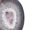 Agaat geode op staander