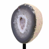 Agaat geode op staander