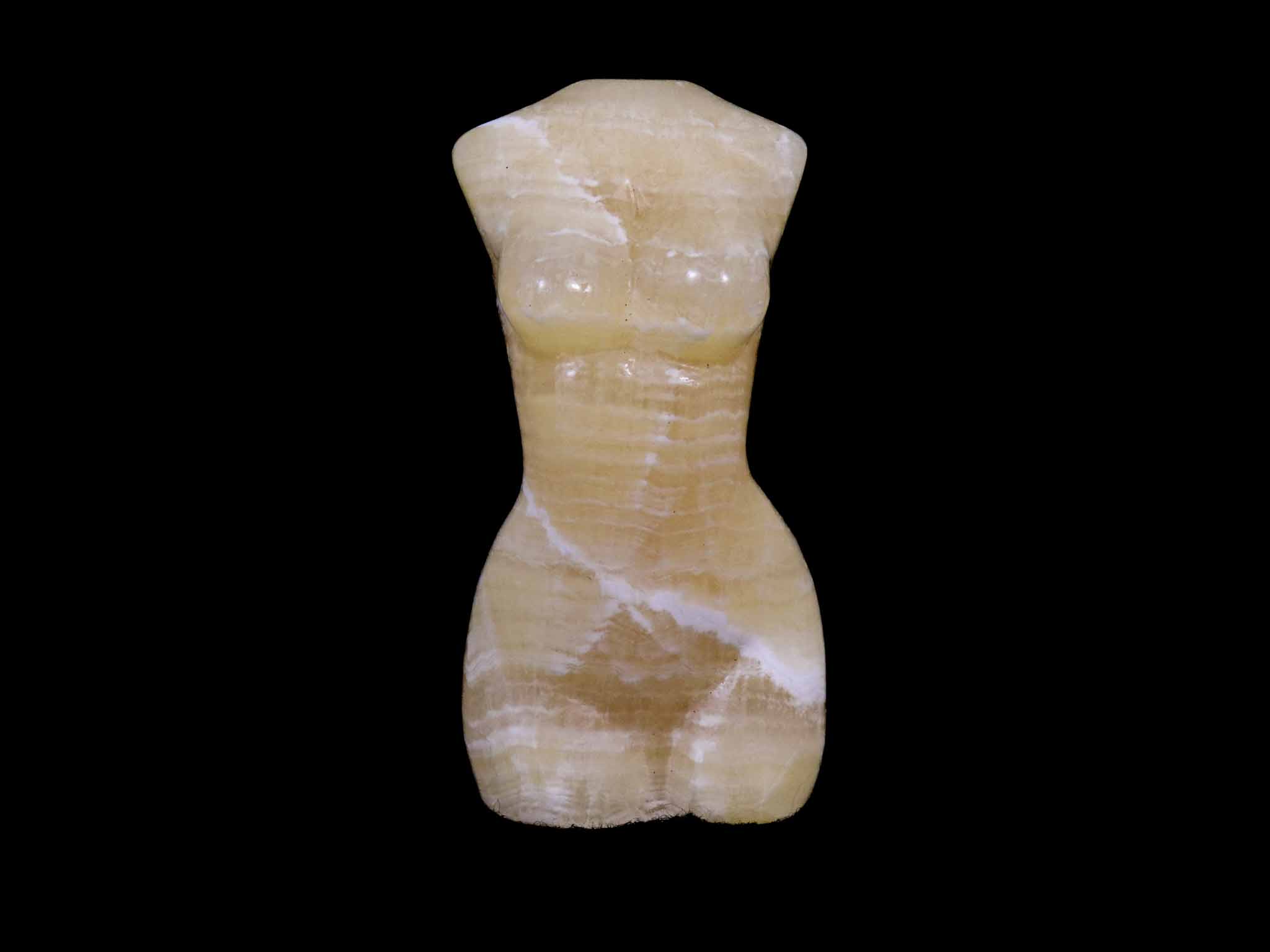 Gele calciet female body