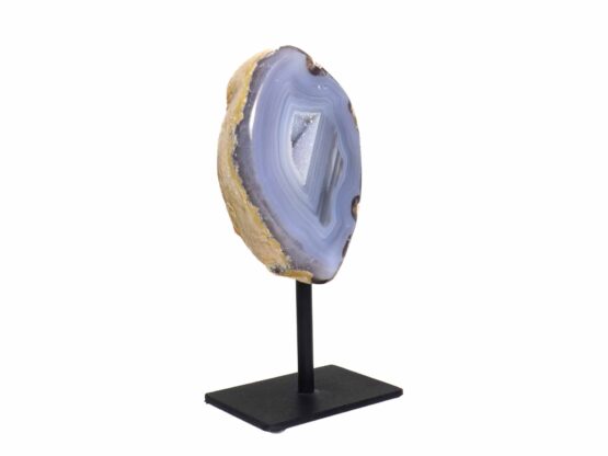 Agaat geode op staander