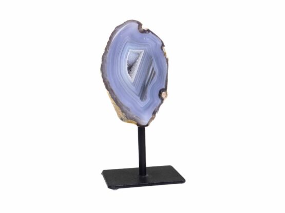Agaat geode op staander