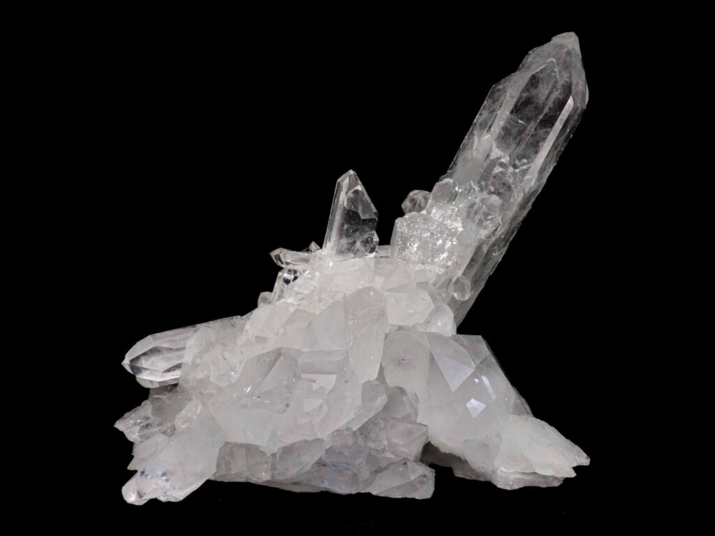Bergkristal cluster